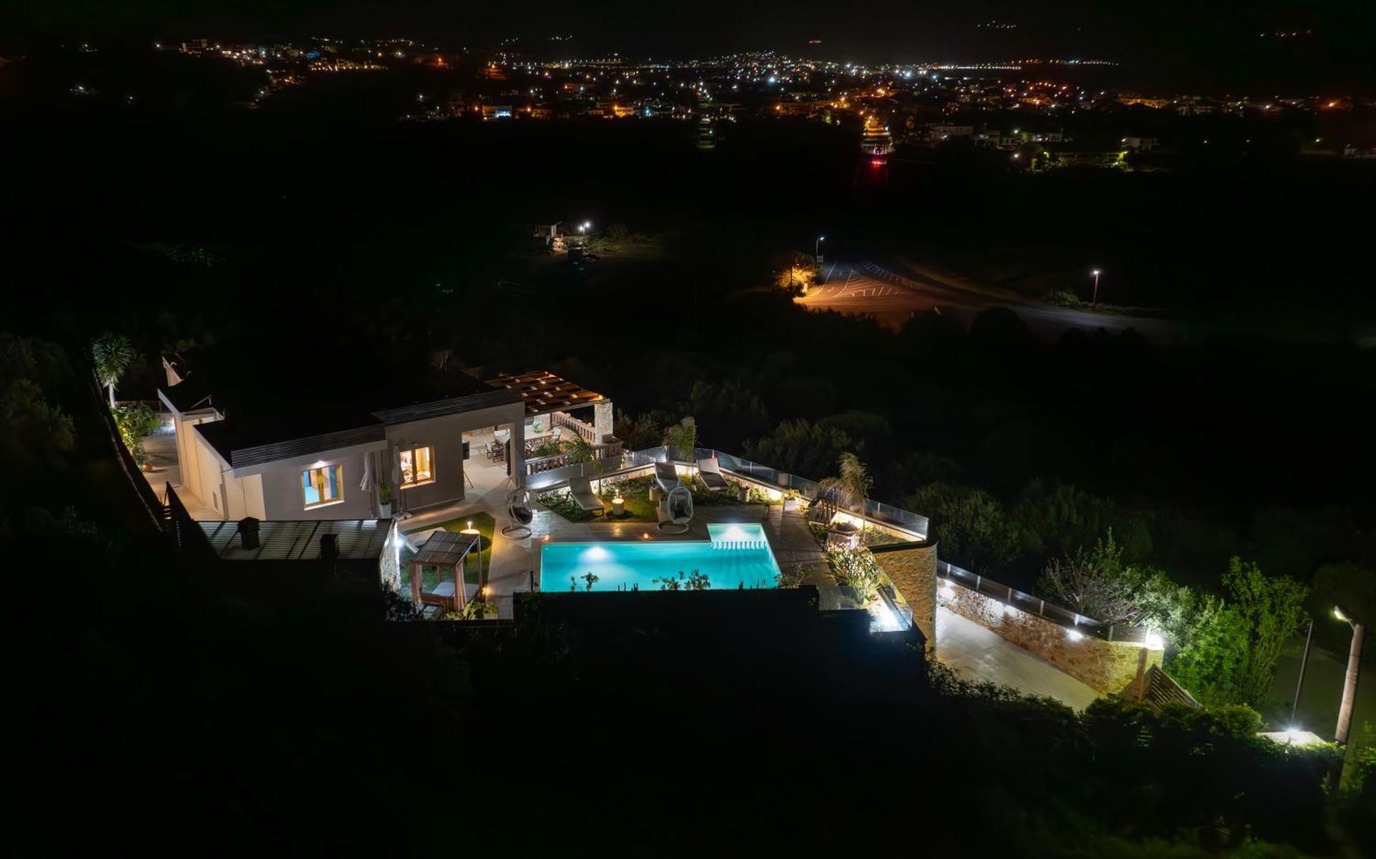 Villa Lady Dafni With Private Heated Pool Maleme  Exterior photo