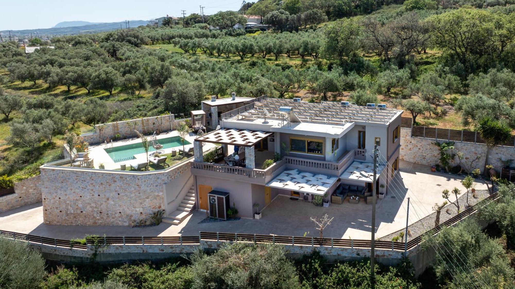 Villa Lady Dafni With Private Heated Pool Maleme  Exterior photo